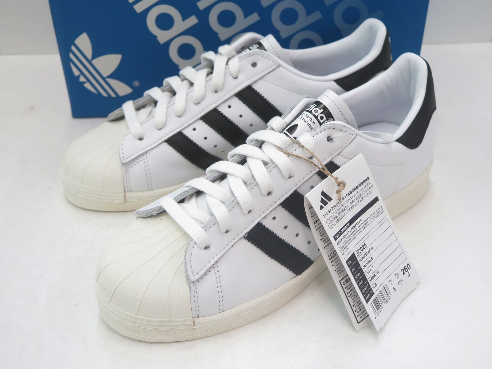 adidas アディダス JI2025 SUPERSTAR 82 スニーカー 未使用美品