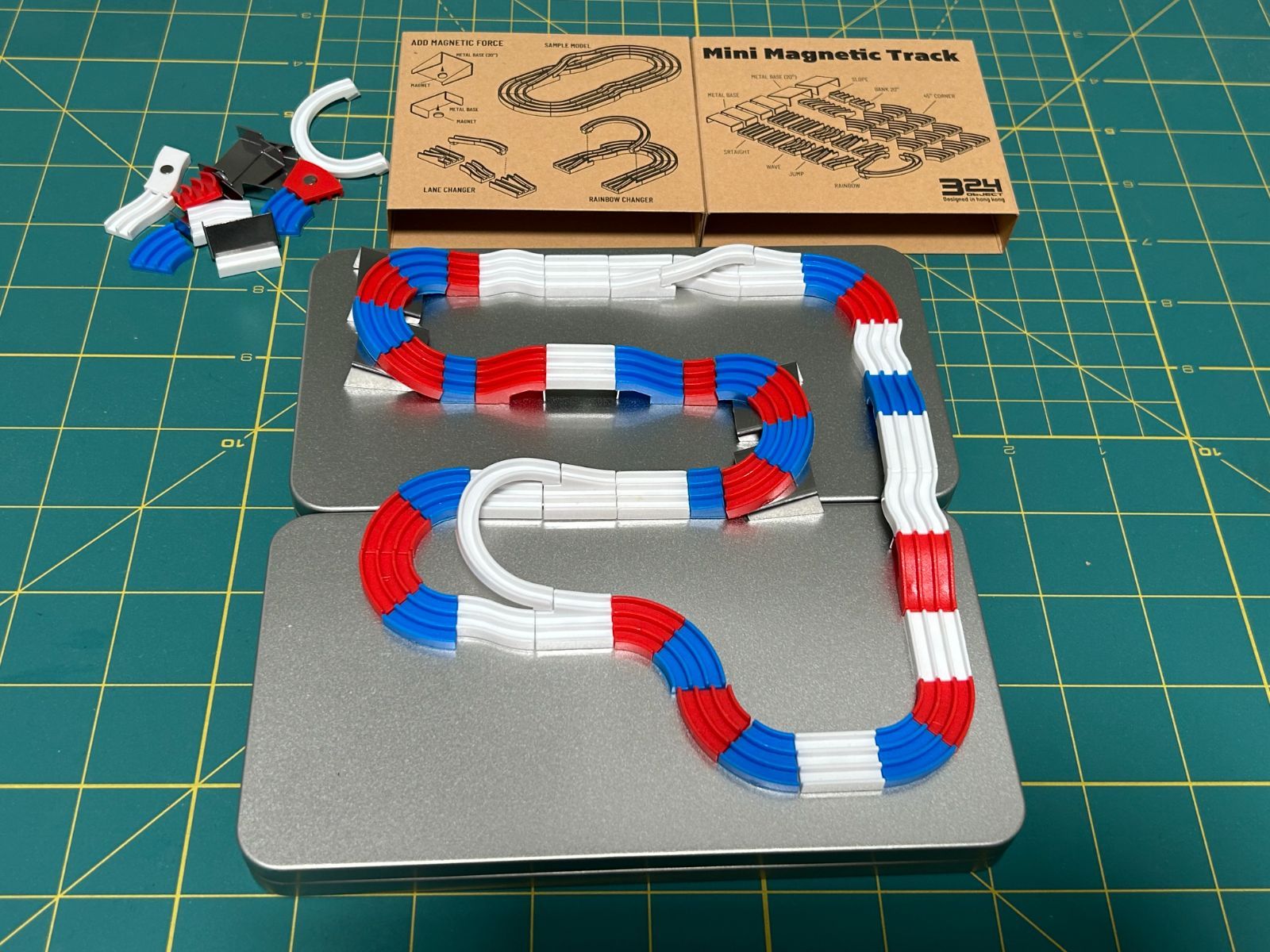 324 ObJECT ミニ四駆用ミニコース一式 ミクロ模型 2セット 324 ObJECT ミニ四駆用ミニコース一式 ミクロ模型 2セット