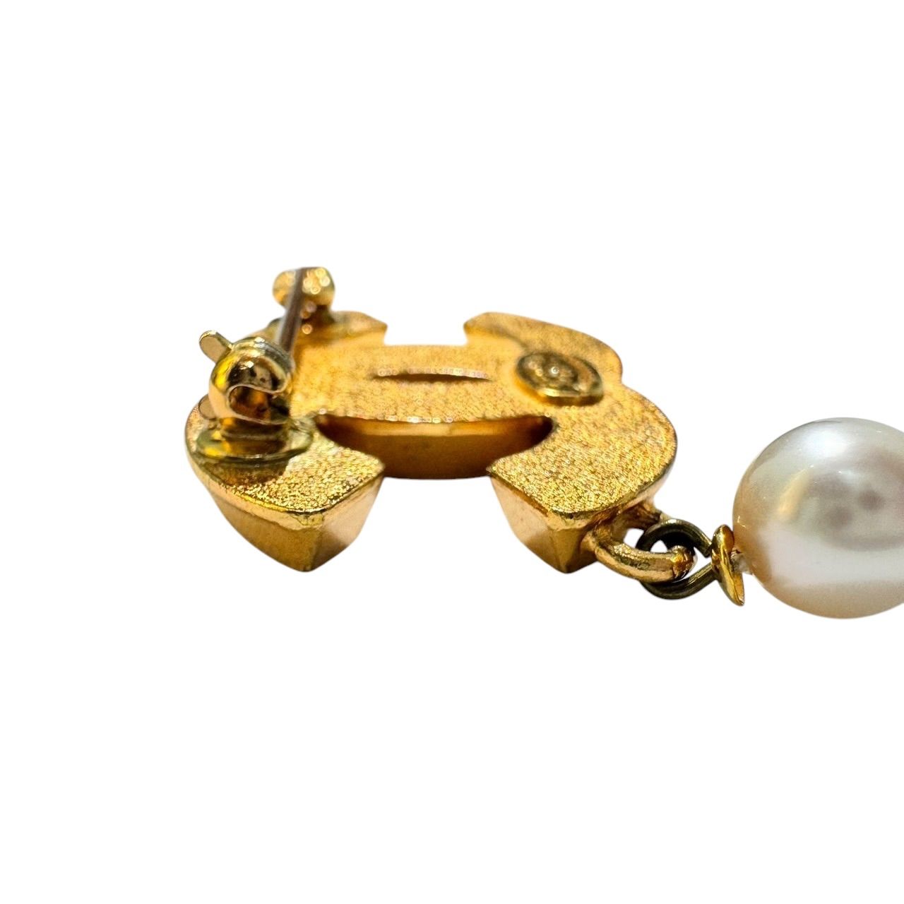 CHANEL シャネル ココマーク ブローチ 02P ラインストーン パール