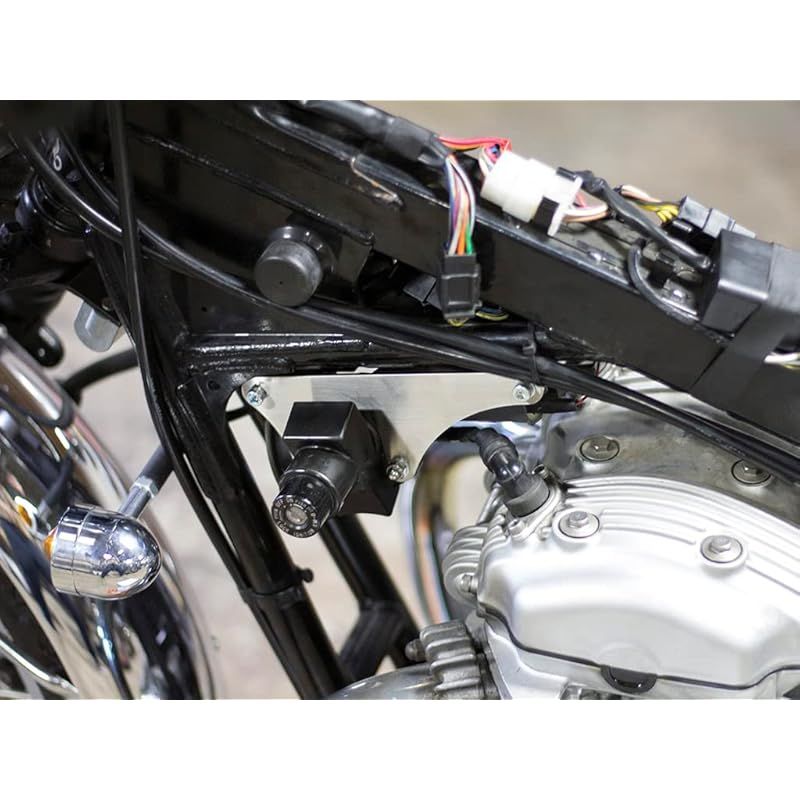 MOTOR ROCK W650|400用 IGスイッチ移設ステー MR-EL024 0