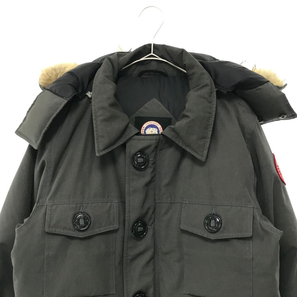 CANADA GOOSE (カナダグース) BANFF PARKA 4074MA バンフ パーカー ダウンジャケット グレー - メルカリ