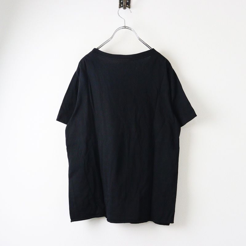 サンローラン SAINT LAURENT Patti Smith クルーネック Tシャツ XS ブラック トップス 半袖 カットソー