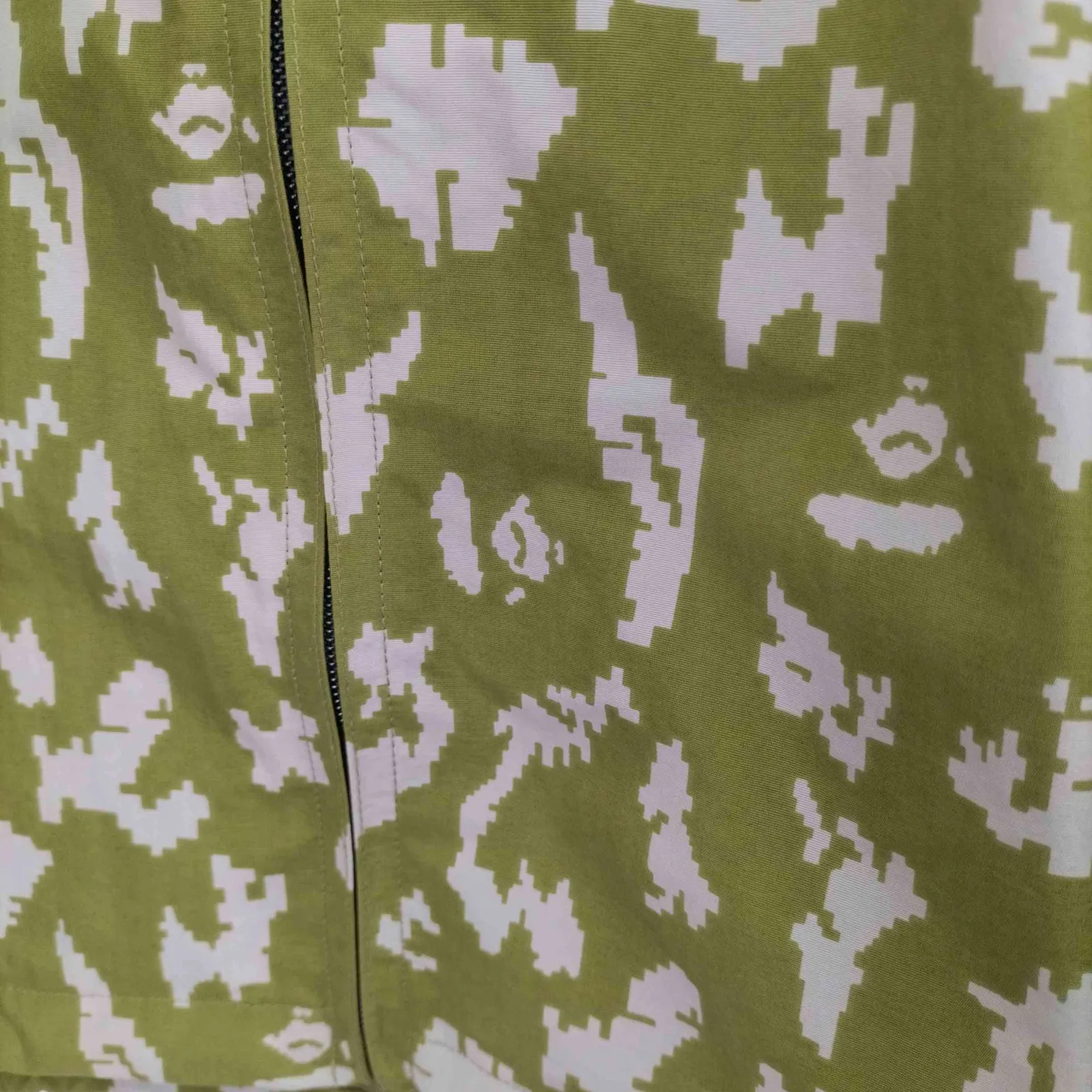 90s 初期 APE エイプ デジカモ 迷彩 ナイロン ジャケット A