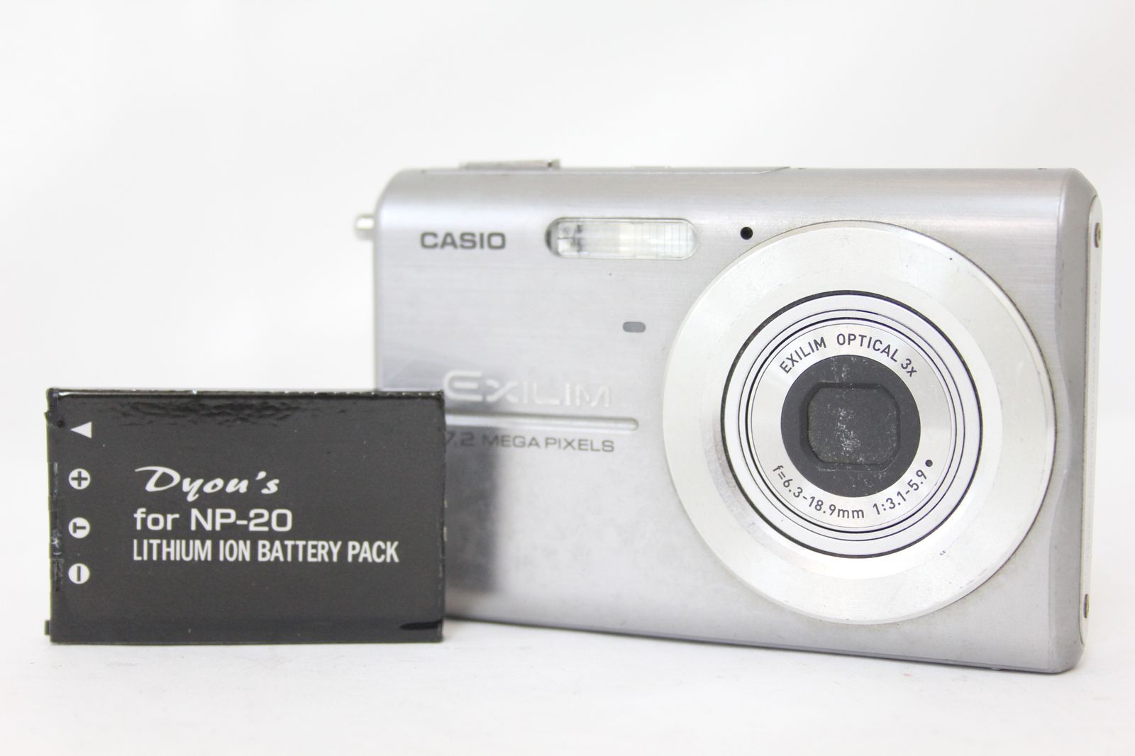 返品保証】 ショップ カシオ Casio Exilim EX-Z75 3x バッテリー付き