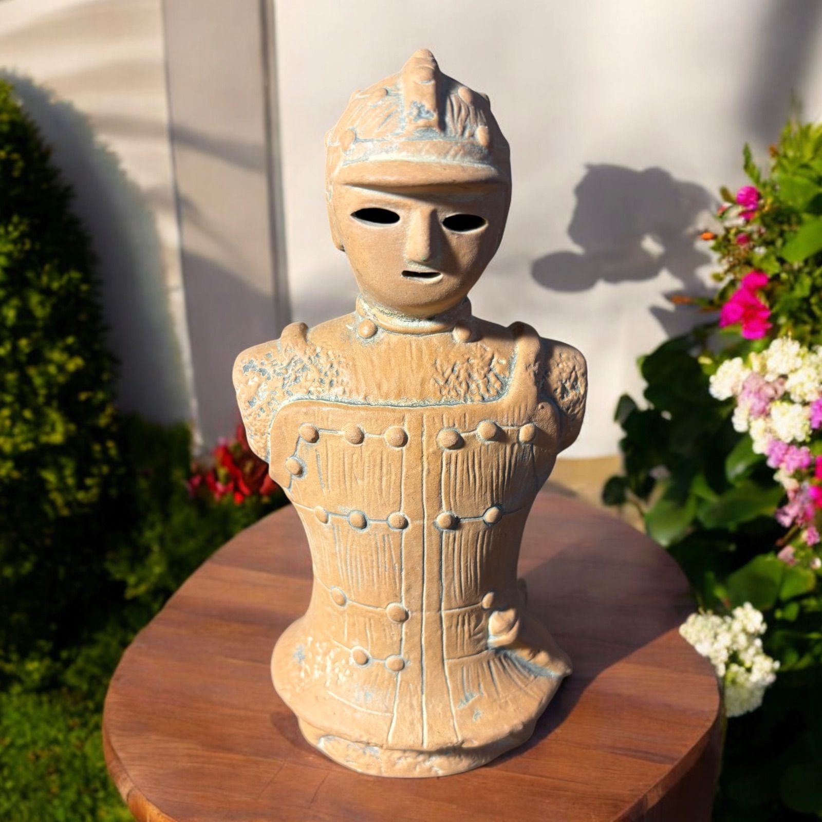 埴輪 短甲の武人 置物 土偶 古墳 飾物 縁起物 美術品 工芸品 
