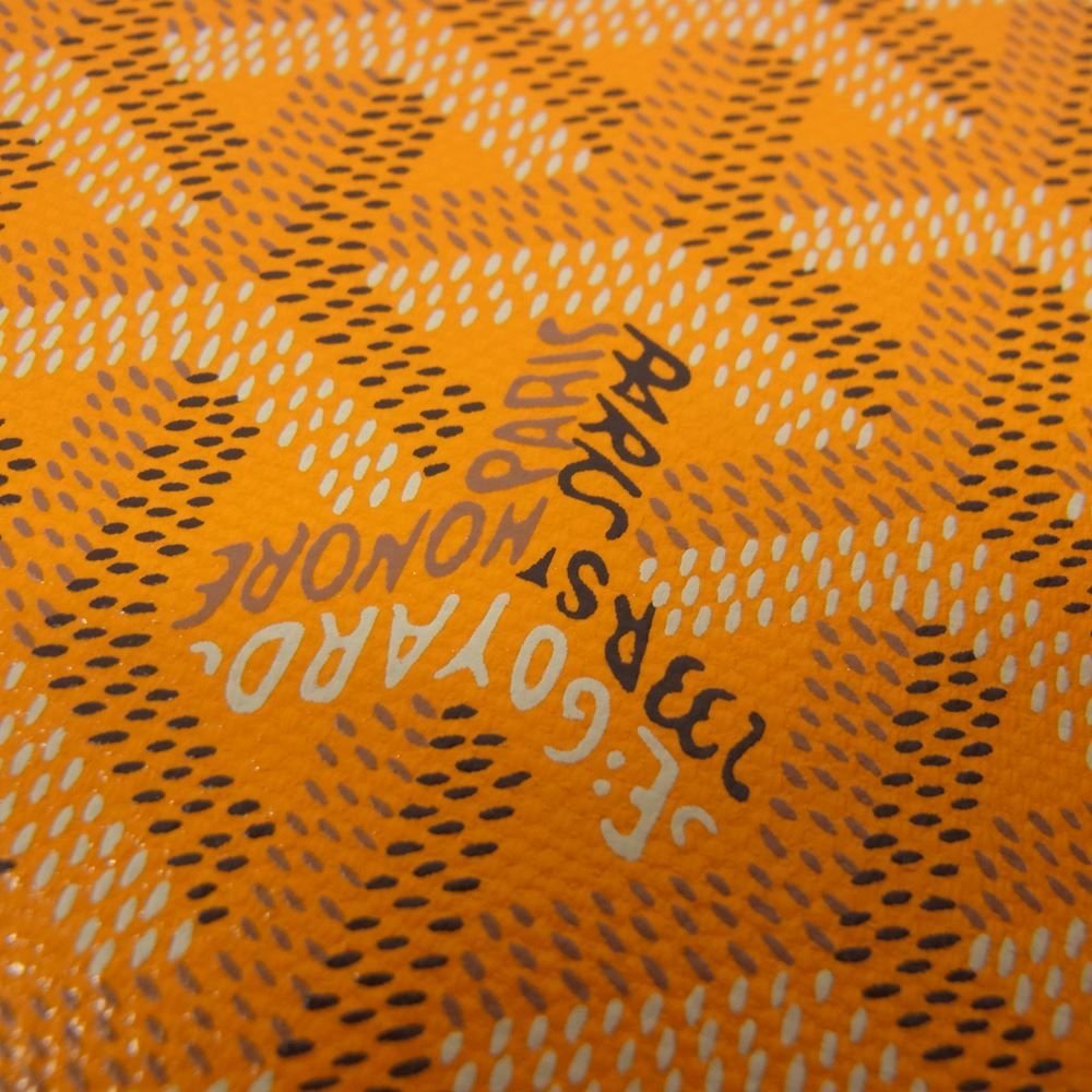 GOYARD ゴヤール カスティリオーネ 手帳 カバー イエロー系【極上美品】【中古】 GOYARD ゴヤール カスティリオーネ 手帳 カバー【中古】 - メルカリ