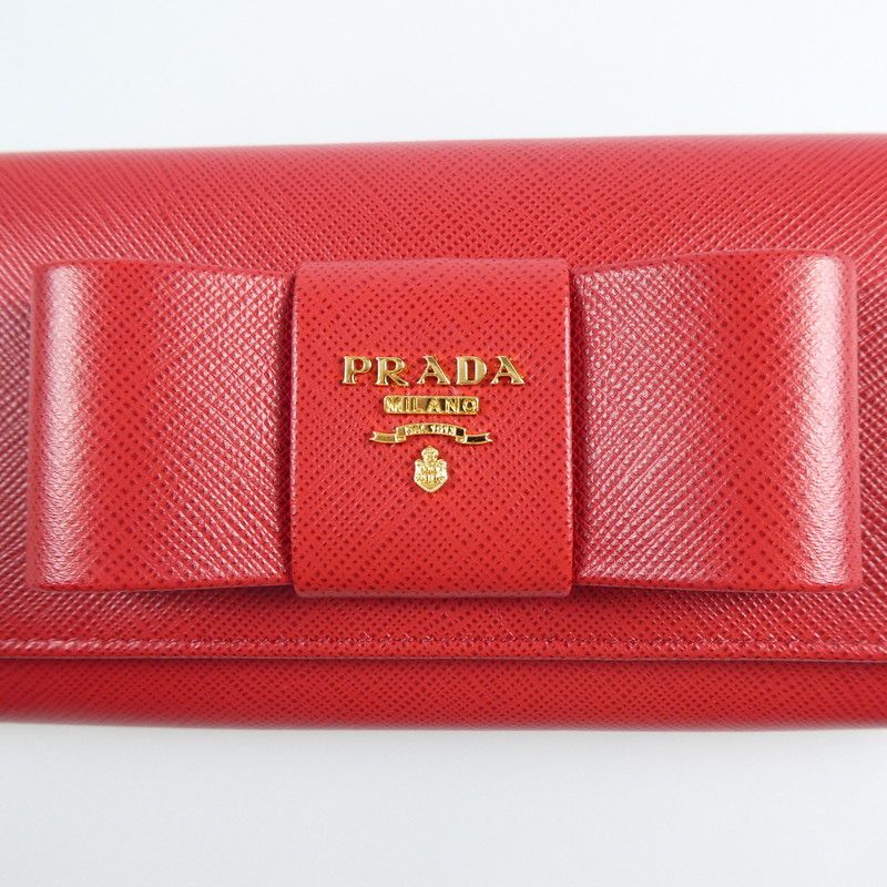 姫路東店】 中古 PRADA | プラダ 長財布 FIOCCO 1MH132 サフィアーノ  