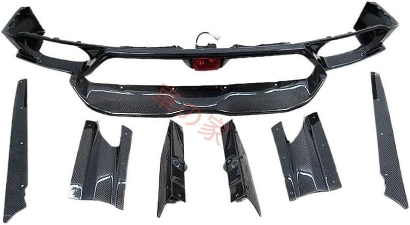 日産 GTR R35 2008-2016 対応 リアリップバンパーカバー バリワイドスタイル カーボンファイバー カー ディフューザー フォグランプ付き FFCRYSTALESIA_COM