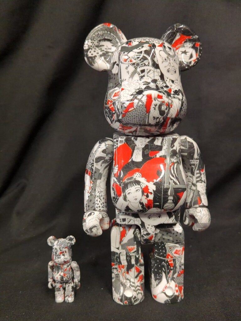 MEDICOMTOY BE@RBRICK MEEWEE×Suehiro Maruo 少女椿 100%&400% 100+400