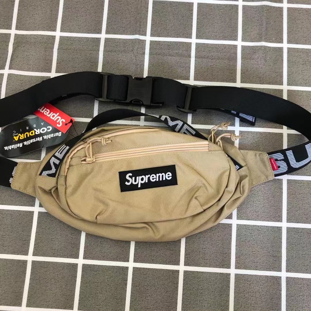 未使用】Supreme シュプリーム Waist Bag Tan ベージュ - メルカリ