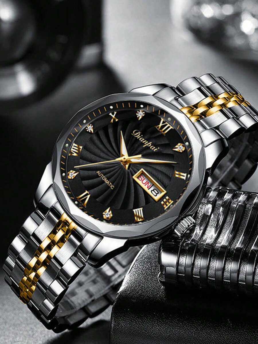 パガ－ニデザイン メンズ腕時計 自動巻き 日本製 ムーブメント