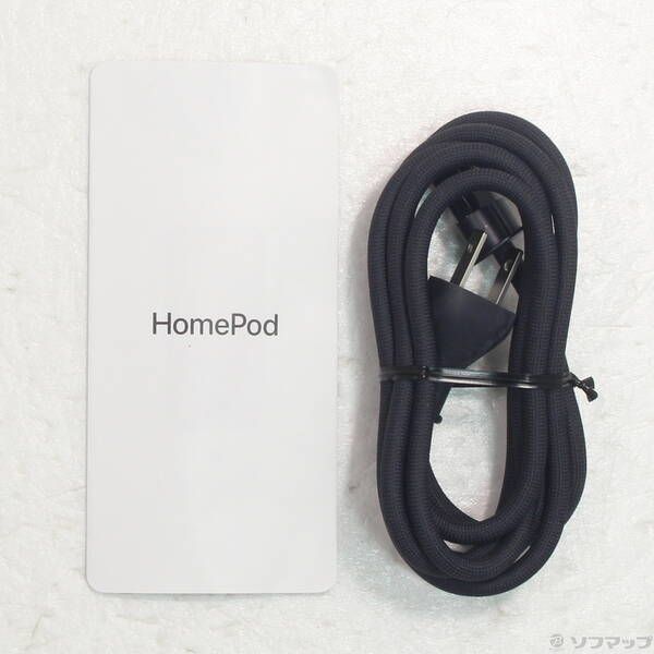 HomePod 第2世代 ミッドナイト MQJ73J/A 中古 中古品〕 HomePod 第2世代 MQJ73J／A ミッドナイト【344