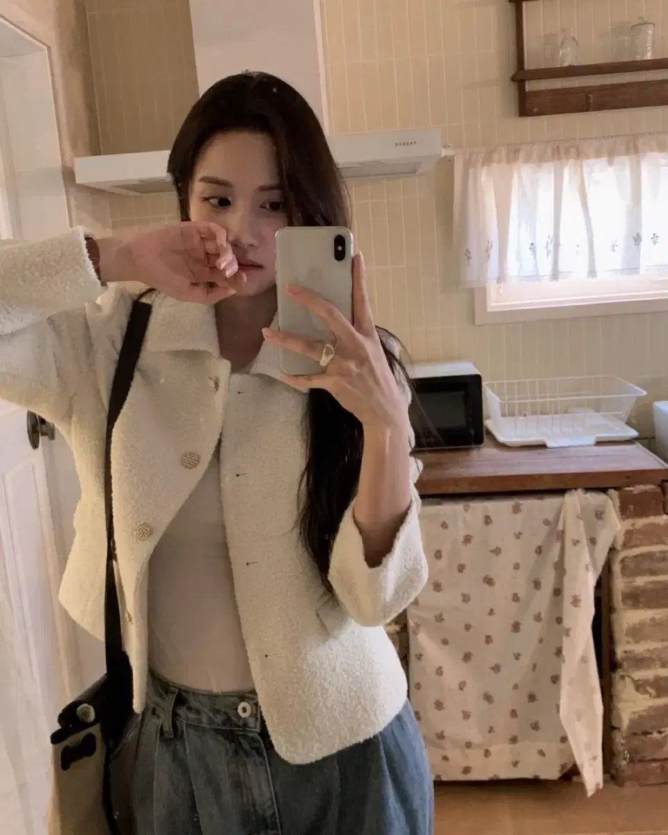 オブジェ ウール ツイード ジャケット