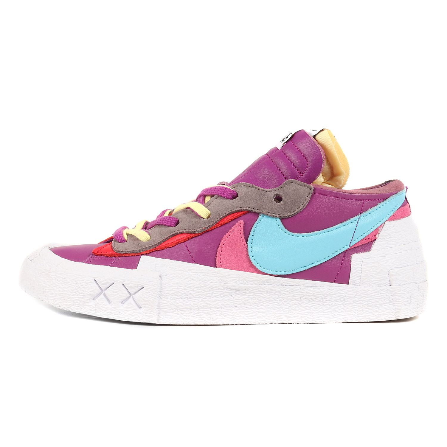 Sacai サカイ サイズ:27.0cm 21AW NIKE KAWS BLAZER LOW PURPLE DUSK