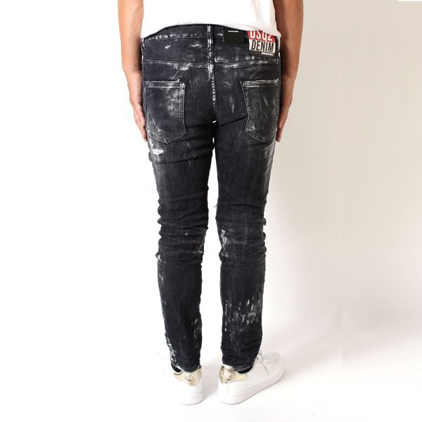 ディースクエアード DSQUARED2 SKATER JEAN ジーンズ デニム【ブラック】 LB1325 S30503  900/【2023-24AW】m-bottoms - メルカリ