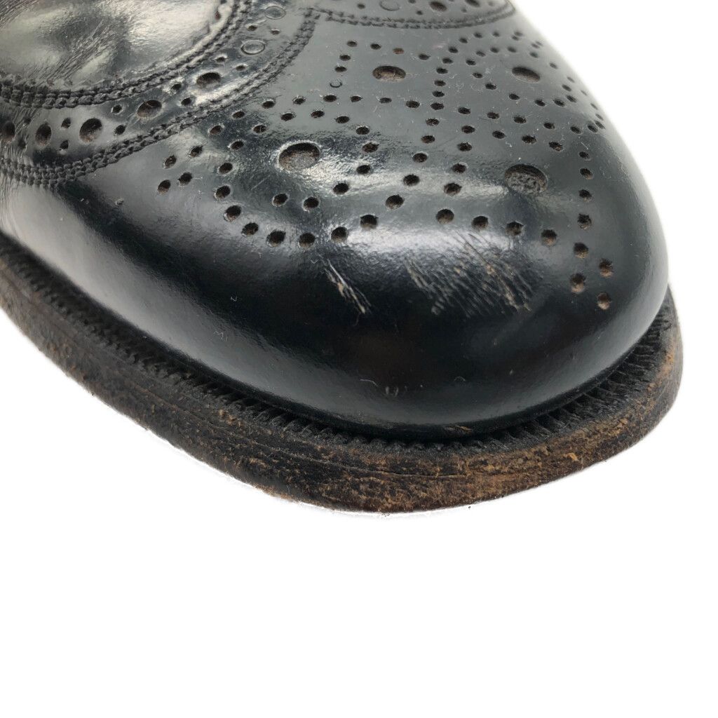 70年代 FLORSHEIM フローシャイム ウィングチップ レザーシューズ