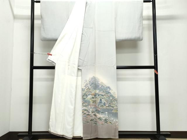 平和屋着物●本加賀友禅作家 浅野冨治男 色留袖 風景草木文 暈し染め 正絹 CAAY3004vf