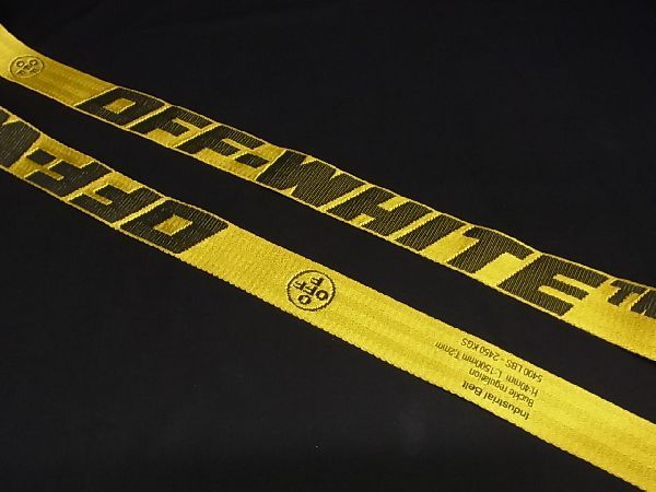 □極美品□ Off-White オフホワイト インダストリアル ポリアミド