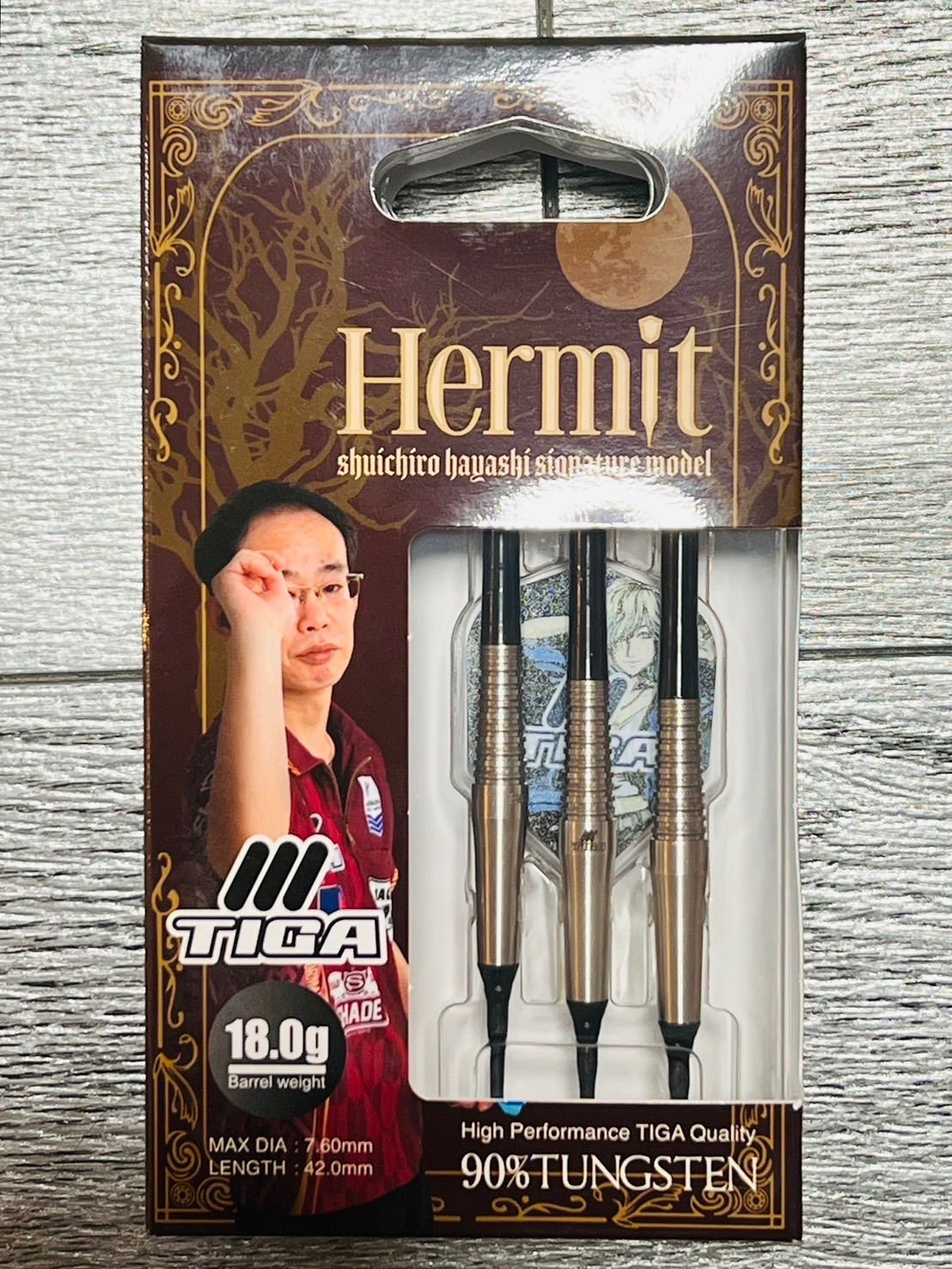新品】TIGA ティガ Hermit ハーミット 林周一郎選手 ダーツ