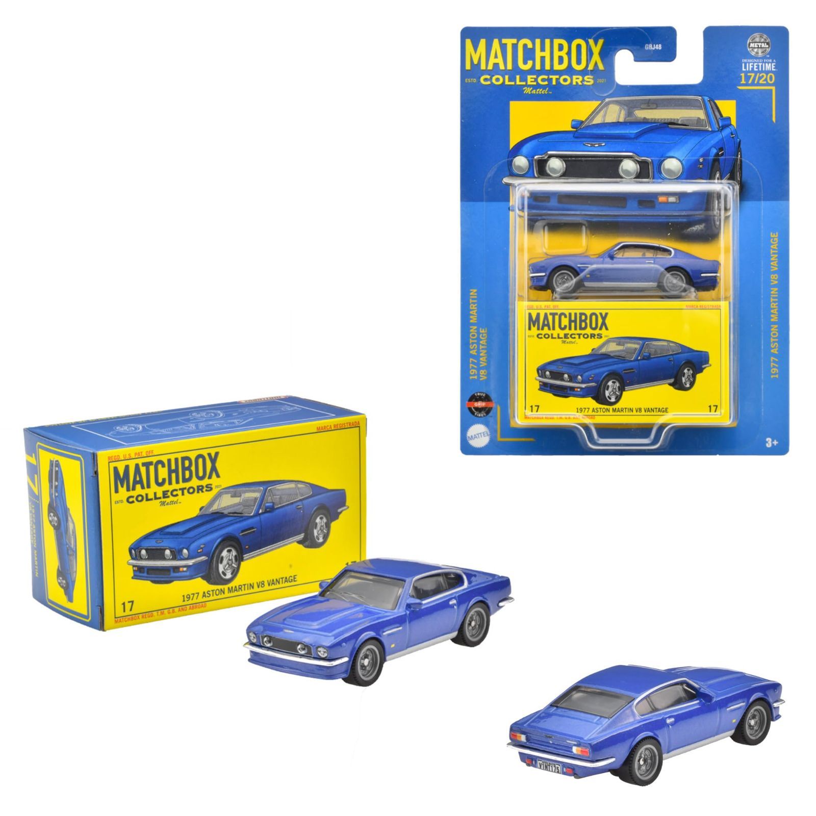 MATCHBOX　マッチボックス　アストンマーチン DB2 Amazon.com: Matchbox 1956 Aston Martin DBR1, Silver 44/100