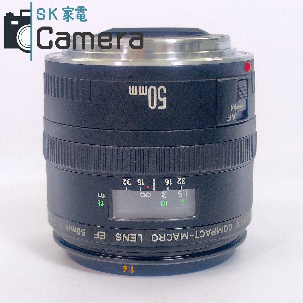 ★極上品★ EF 50mm f/2.5 Compact Macro キャップ付 ☆極上品☆ EF 50mm f/2.5 Compact Macro キャップ付 ☆極上品☆ EF