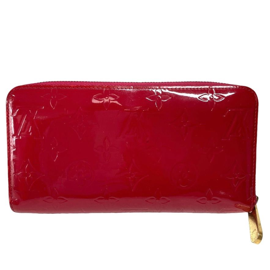 ?美品?LOUIS VUITTON 長財布 ヴェルニ ジッピーウォレット エナメル 