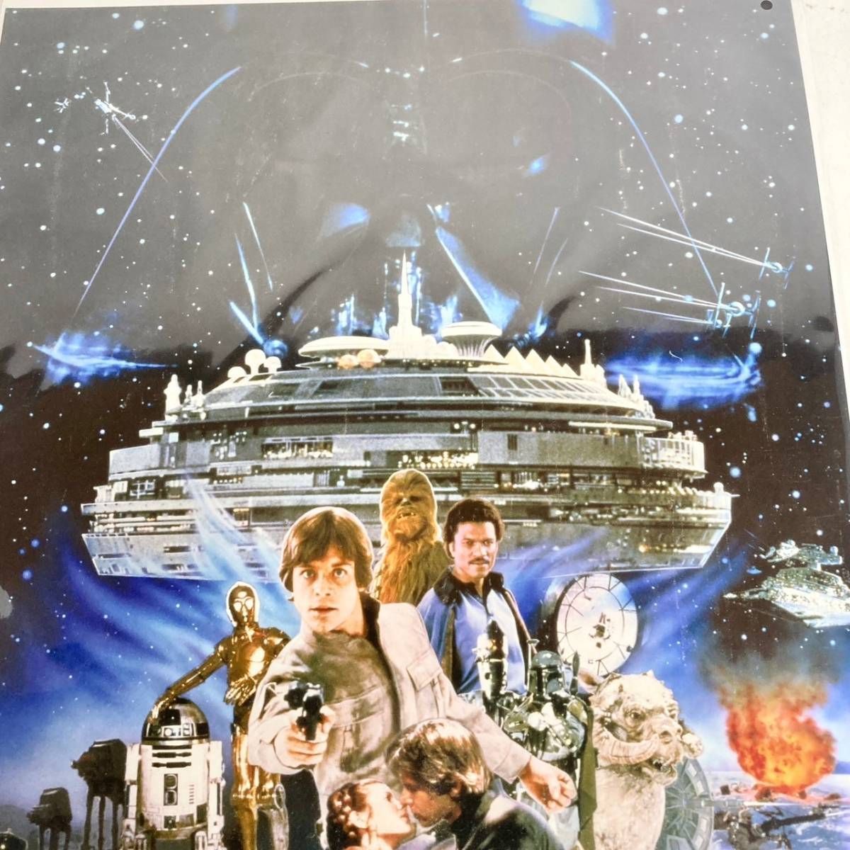 スターウォーズ パネル ポスター 劇画 STAR WARS 未開封 500mm×400mm