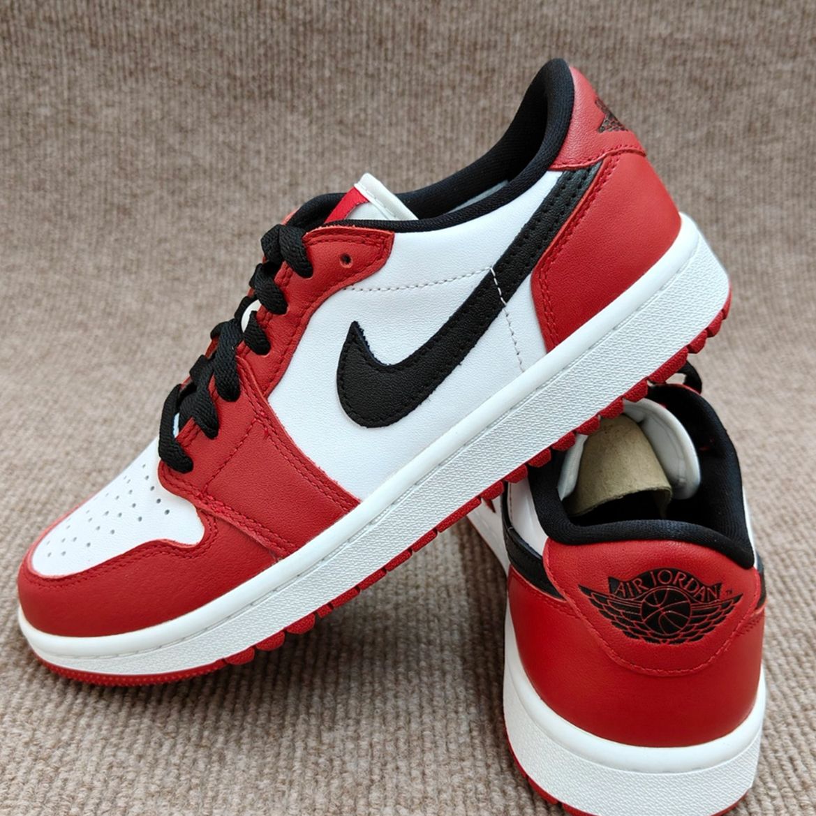 値下げします 新品NIKE ナイキ AIR JORDAN 1 LOW GOLF 'CHICAGO' エアジョーダン1ロー ゴルフ 