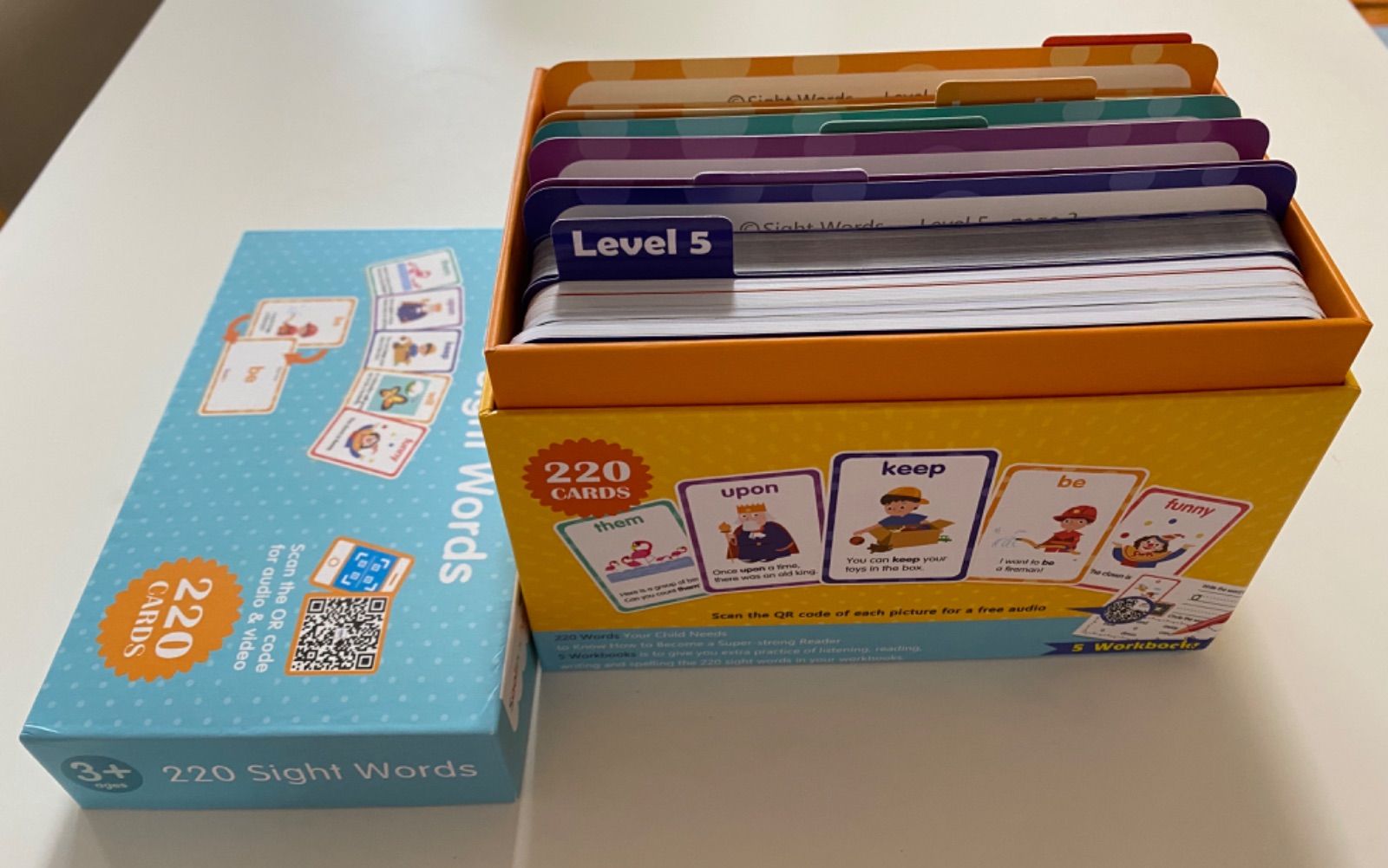 220 Sight Words 練習ブック付 フラッシュカード付 動画付 最高品質 