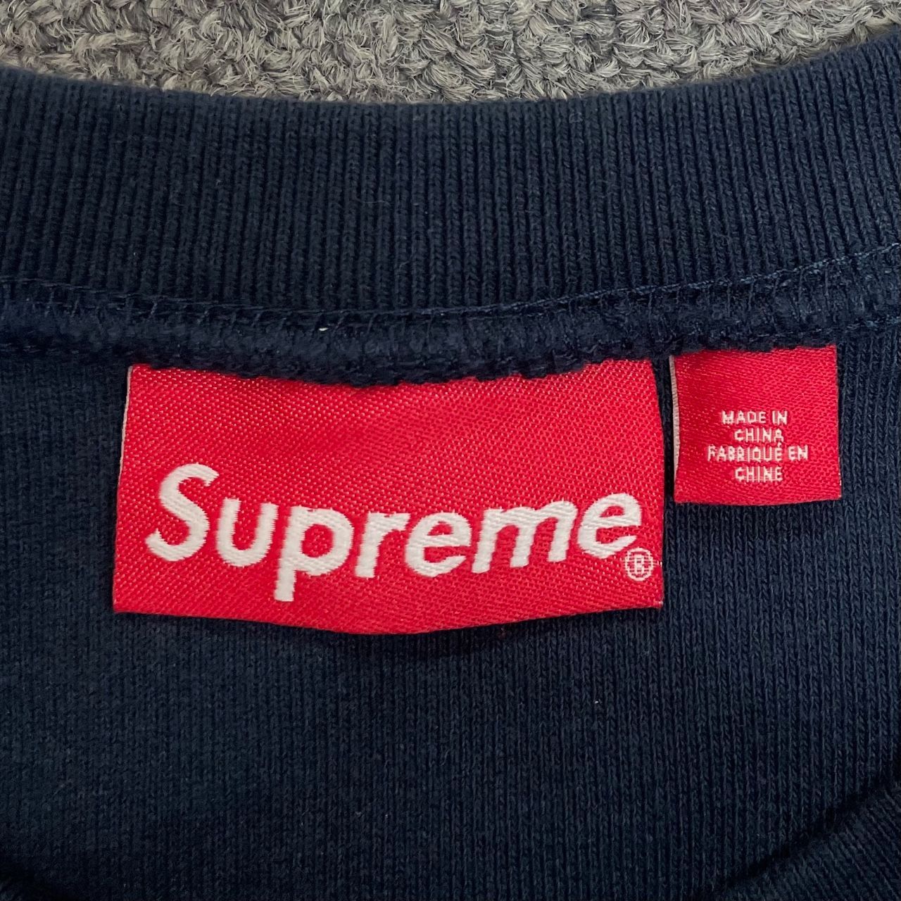 国内正規 SUPREME 23AW Inside Out Crewneck インサイドアウト 国内正規 SUPREME 23AW Inside Out Crewneck インサイドアウト