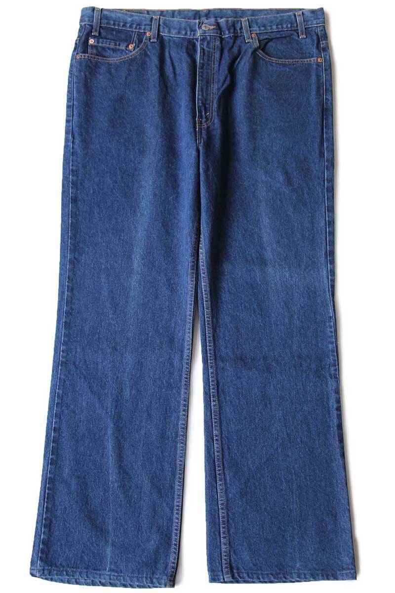 メキシコ製 リーバイス デニムパンツ 517 00s 31×32 濃紺 00s メキシコ製 リーバイス 517 デニムパンツ W32 4002刻印