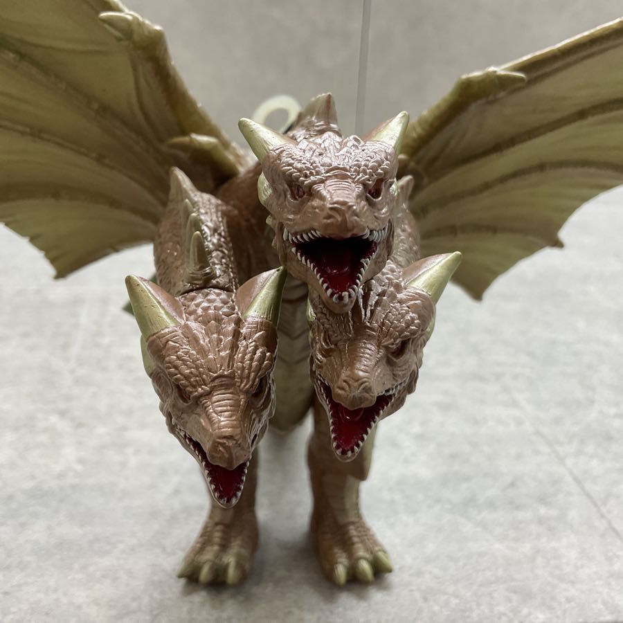 BANDAI バンダイ ソフビ 東宝怪獣シリーズ 白亜紀型キングギドラ