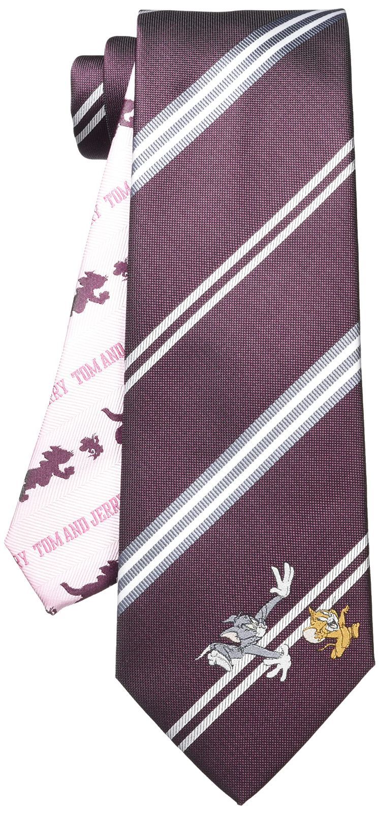 数量 標準 レッド2 T J 000001 006 ストライプ2 ネクタイ トムとジェリー フローレンスペック
