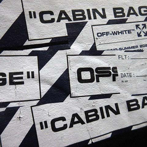 オフホワイト OFF WHITE エアポートテープ Tシャツ 半袖 AIRPORT