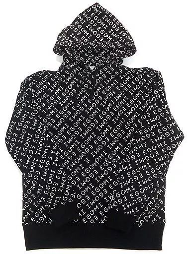 江口拓也 EGUMI モノグラム 裏起毛 パーカー 中古】衣類 江口拓也 EGUMI MONOGRAM PULL OVER PARKA(パーカー