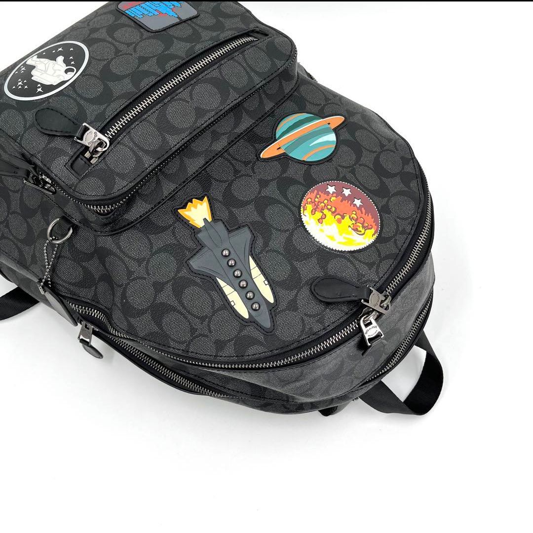 激安公式NASA coach newyork 限定コラボ　リュックのみ バッグ