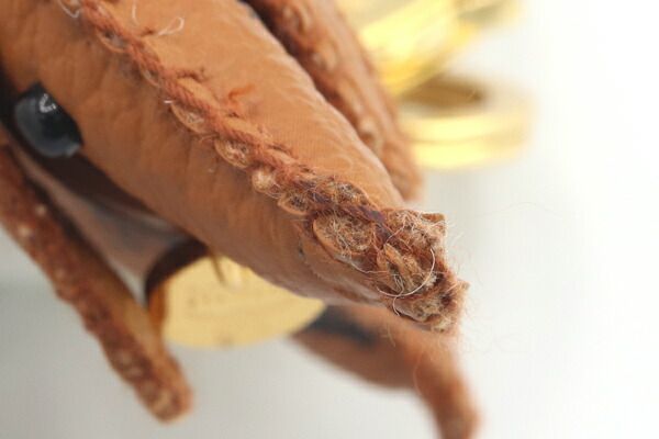 バッグチャーム ブラウン