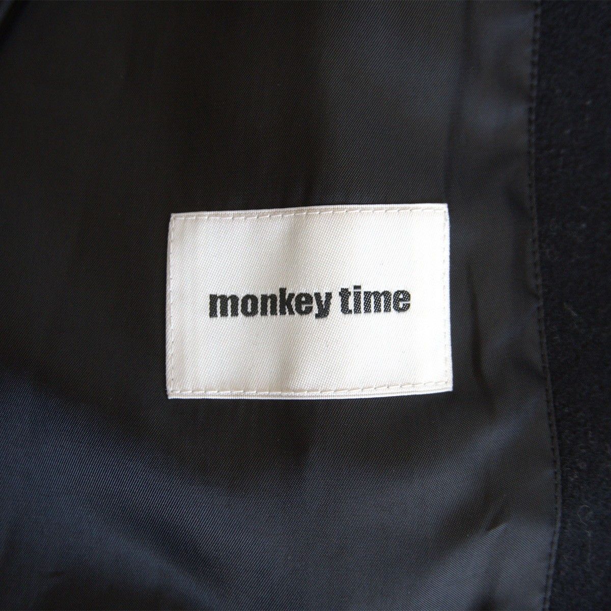 monkey time別注】SKOOKUM【【メルトン×レザー スタジャン】S