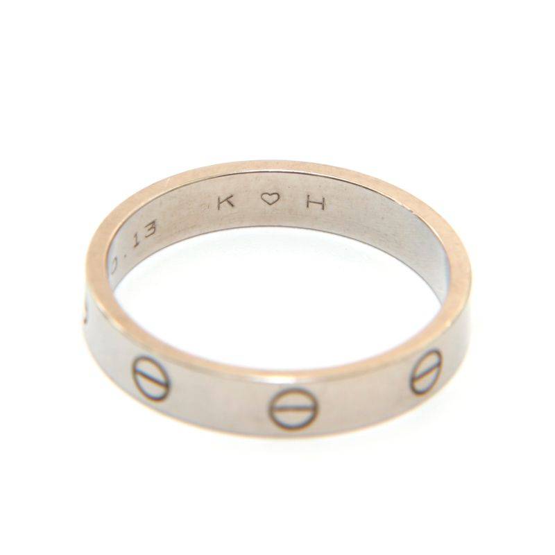 CARTIER カルティエ リング・指輪 ラブリング WG 750 5.52g 62