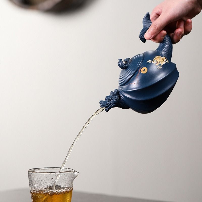 茶壷 急須 紫砂壺 ティーポット 常滑焼 紫砂茶器 唐物紫泥急須 紫砂壺