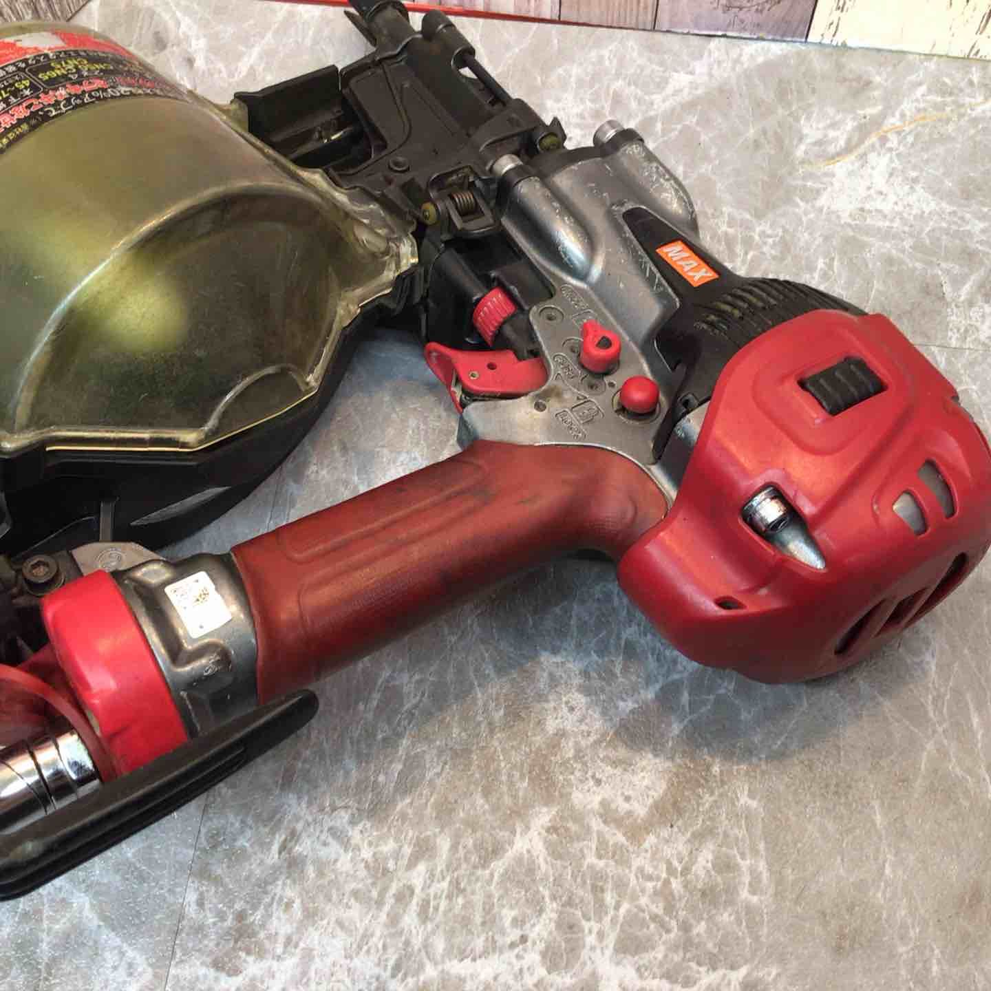 MAX 高圧エア釘打ち機