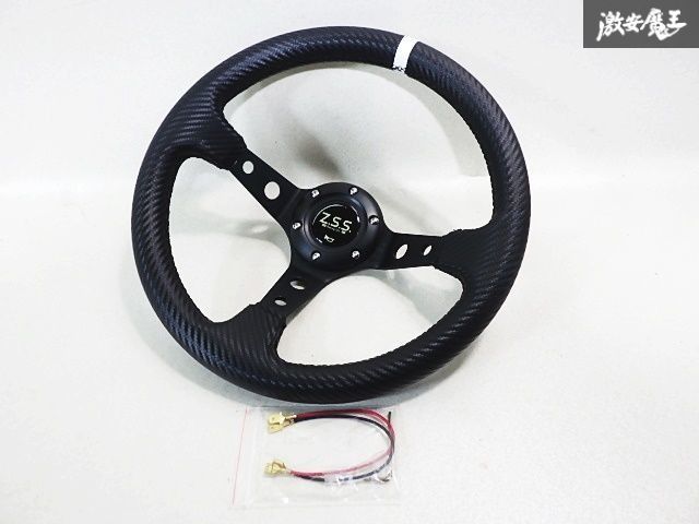ド*ド様 ウッドステアリングホイール 3スポーク 本体　ボスセット フェアレディZコンペ レプリカ[日産Z]ウッドステアリング
