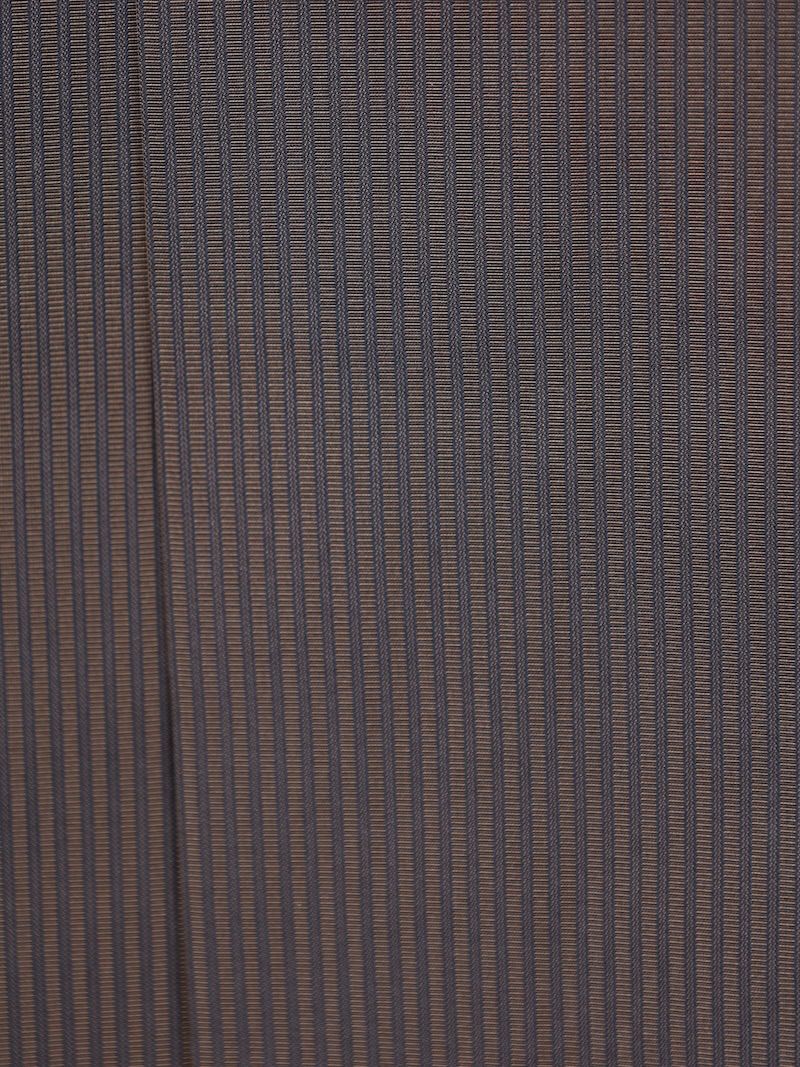 男袴 米沢 仙台平 モスグリーン グレー 縞 B847