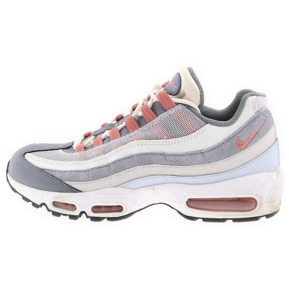 NIKE (ナイキ) AIR MAX 95 RED STARDUST エアマックス95 レッドスターダスト ローカットスニーカー グレー/ホワイト US10/28cm DM0011-008