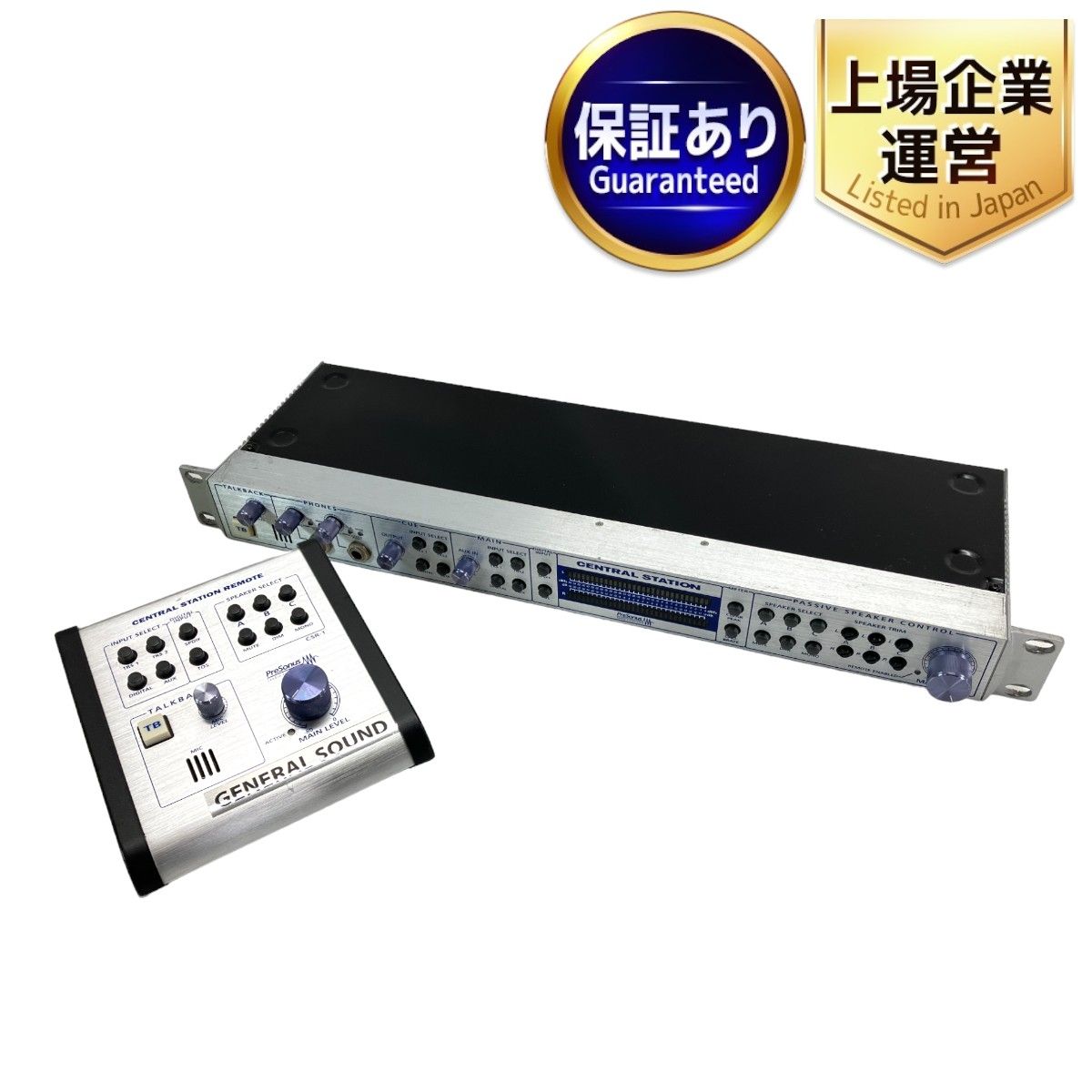 PreSonus CENTRAL STATION スタジオモニタリング インターフェイス CSR-1 モニターコントローラー セット 中古  W9152992 - メルカリ