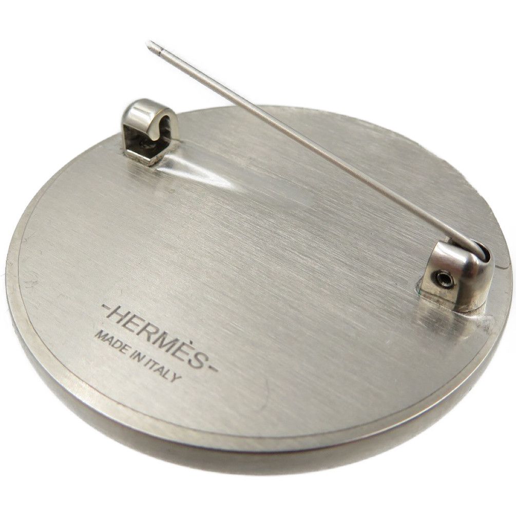 美品 エルメス リヴァプール アリゲーター ブリック シルバー金具