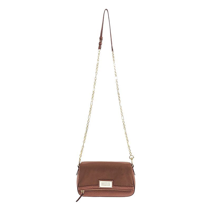Maison Margiela / メゾンマルジェラ | 2020AW | 5AC チェーンショルダーバッグ | ブラウン | レディース Maison Margiela / メゾンマルジェラ | 2020AW | 5AC チェーン