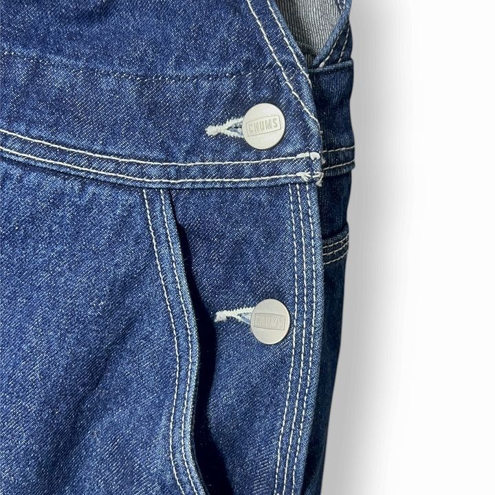 ★ チャムス　CHUMS デニム　オーバーオール　サロペット　スカート CHUMS チャムス デニムオーバーオールスカート サロペット