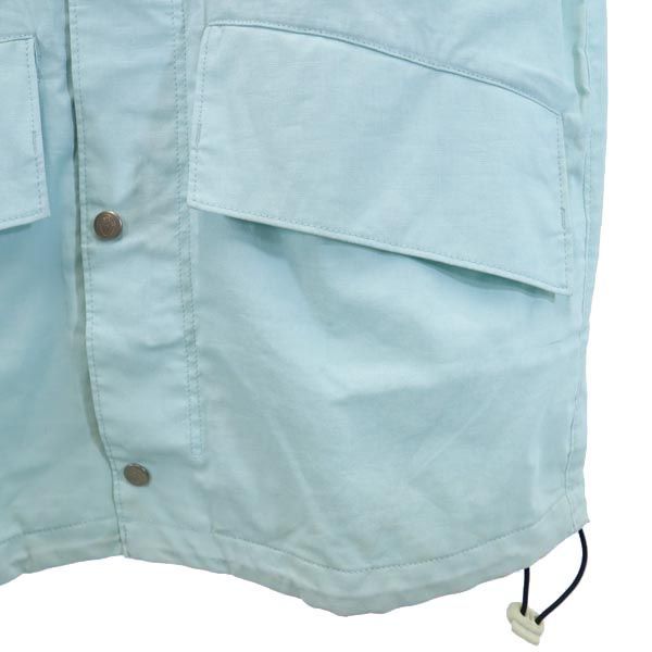 未使用 カステルバジャック バックプリント リネンブレンド ジップ