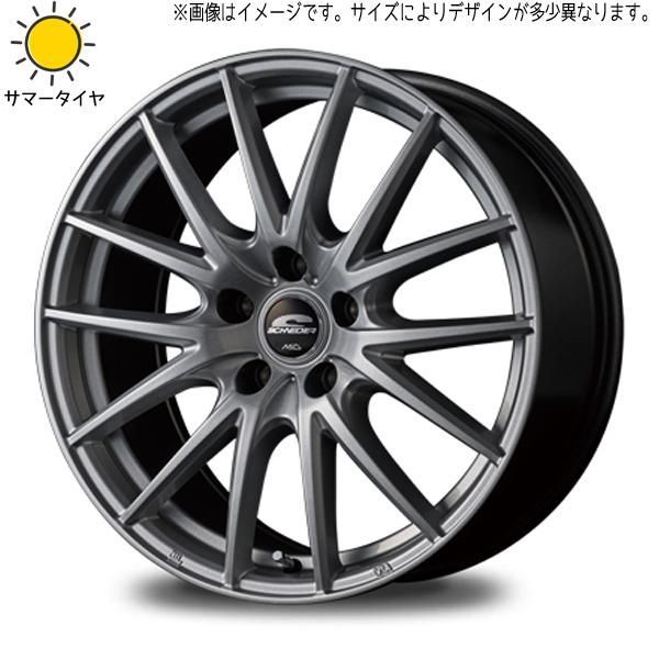 リーフ カローラルミオン 215/40R18 ホイールセット | おすすめ輸入タイヤ u0026 SQ27 18インチ 5穴114.3 